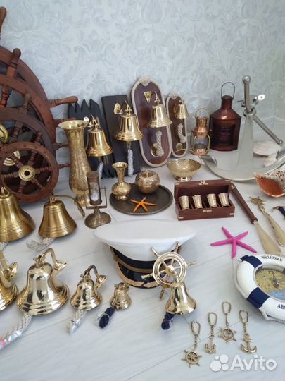 Рында Штурвал Фонарь Якорь и др