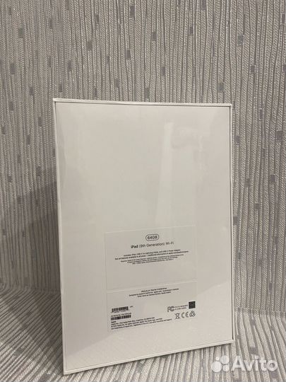 Новый iPad 2021 10.02 Wi-Fi 64GB Silver