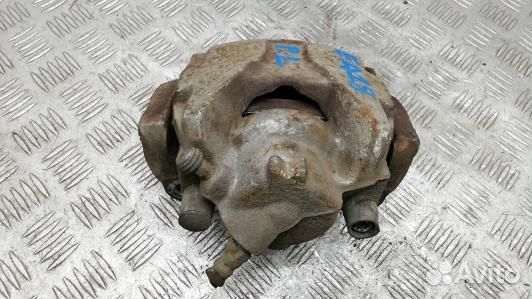 Суппорт тормозной передний левый renault megane 3