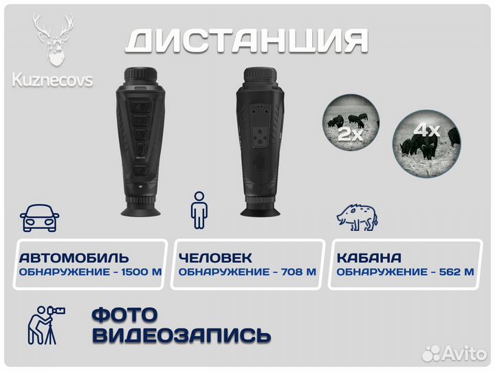 Тепловизорный монокуляр Arkon OVis II sм 15