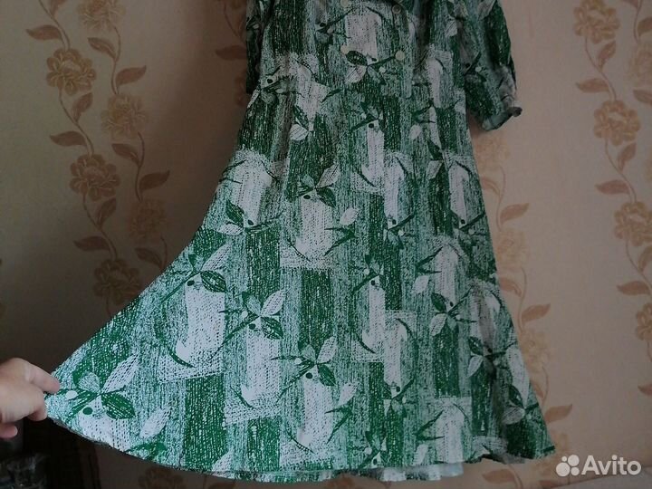 Женственное летнее платье СССР 54-56