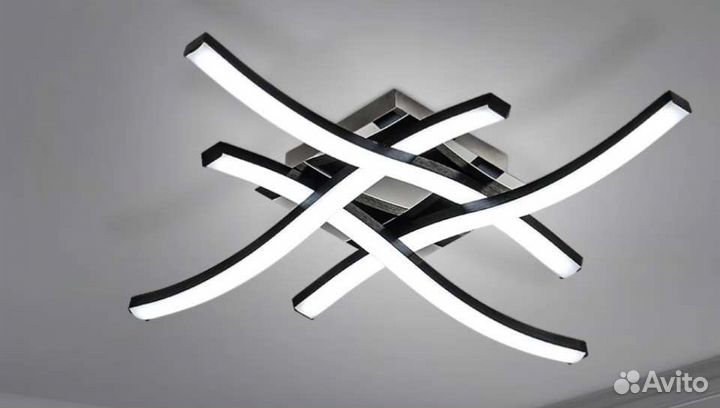 Люстра потолочная светодиодная 24вт, новая