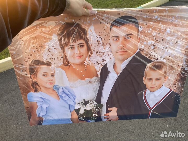 Печать на холсте