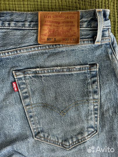 Шорты levis 501S premium 31