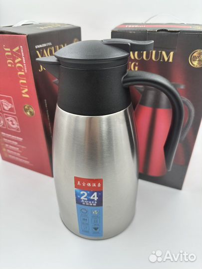 Термос кувшин 1,5 л нержавеюшая сталь