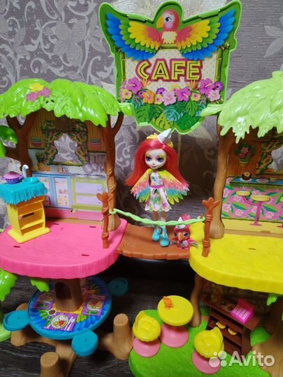 Набор Джунгли-кафе с куклой