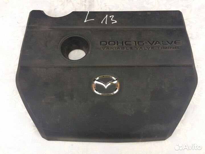 Накладка на двигатель Мазда 3 вк Mazda 3 BK