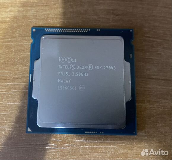 Xeon E3 1270 v3 (i7 4770)