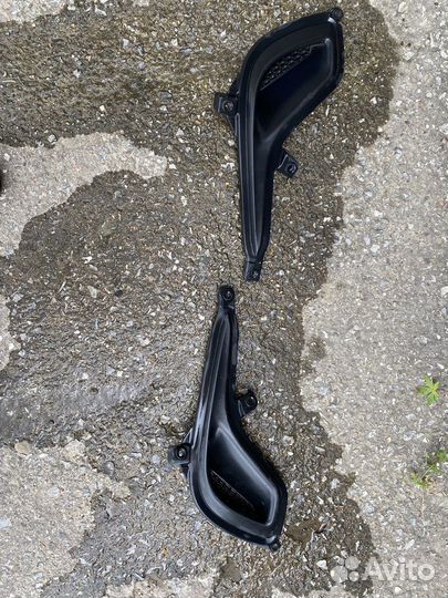 Заглушки полтивотуманных фар hyundai solaris 1