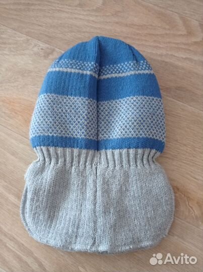 Шапка шлем зимний