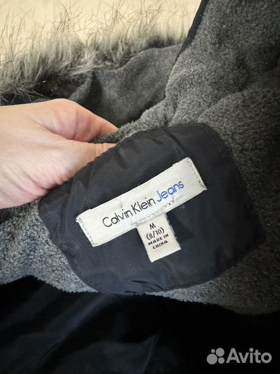 Куртка-пальто Calvin klein для девочки 8-10 лет