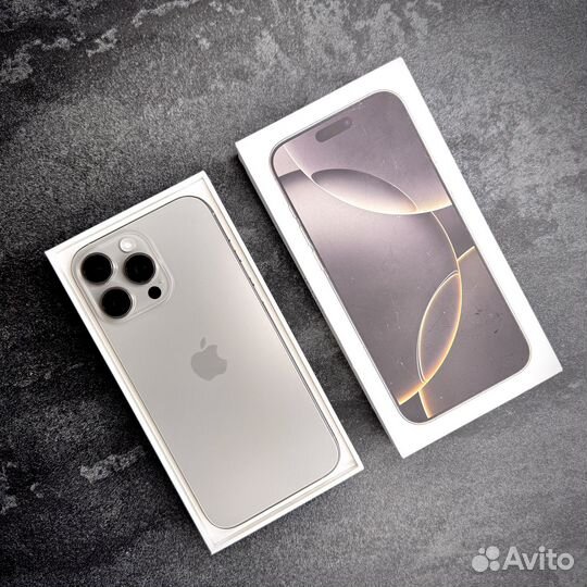 iPhone 16 Pro Max 256Gb Natural Titanium E sim