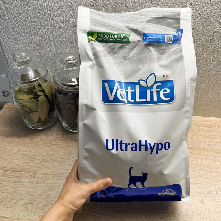 Farmina Vet Life UltraHypo для кошек 2 кг