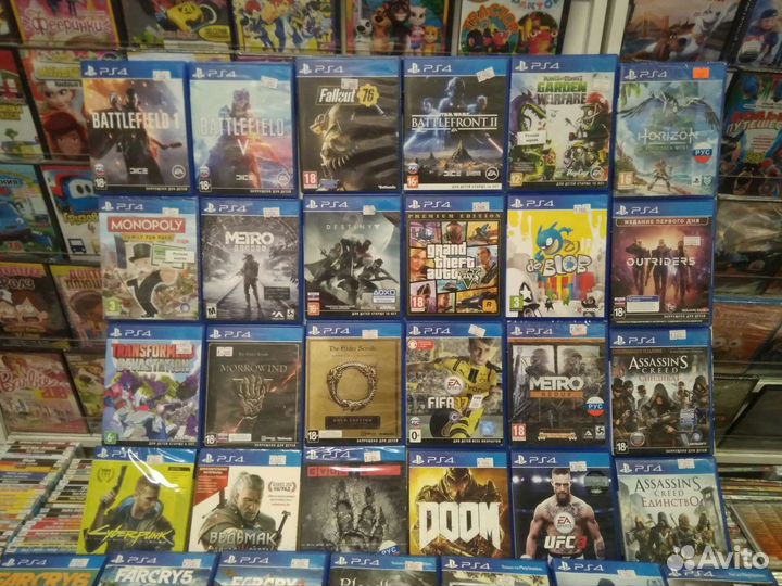 Игры на ps4 и ps5