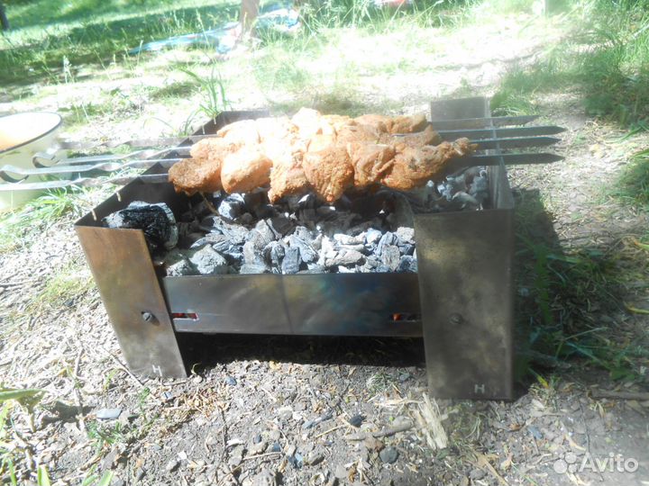 Мангал раскладной