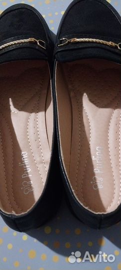 Мокасины женские 38 размер новые
