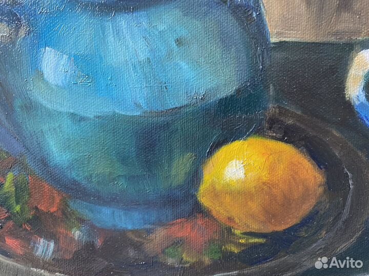 Картина маслом на холсте натюрморт
