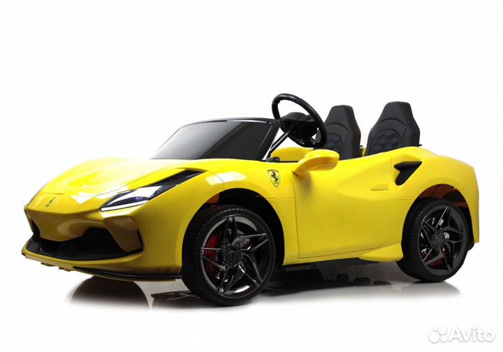 Детский электромобиль Ferrari F111FF Yellow