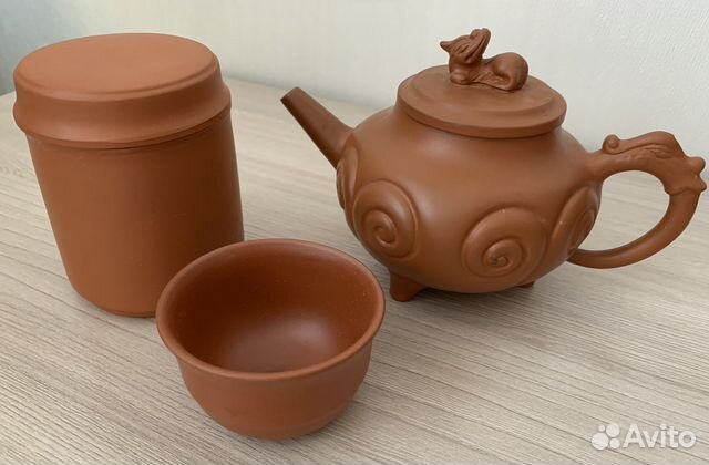 Китайский чайный набор из глины