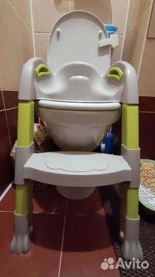 Сидушка на унитаз со ступенькой