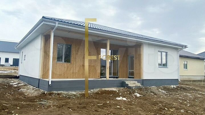 Коттедж 127 м² на участке 7 сот.