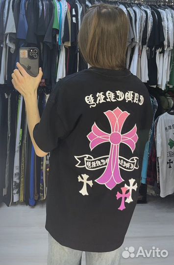 Chrome hearts футболка