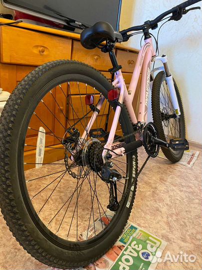 Велосипед Mongoose montana sport W 27,5 розовый