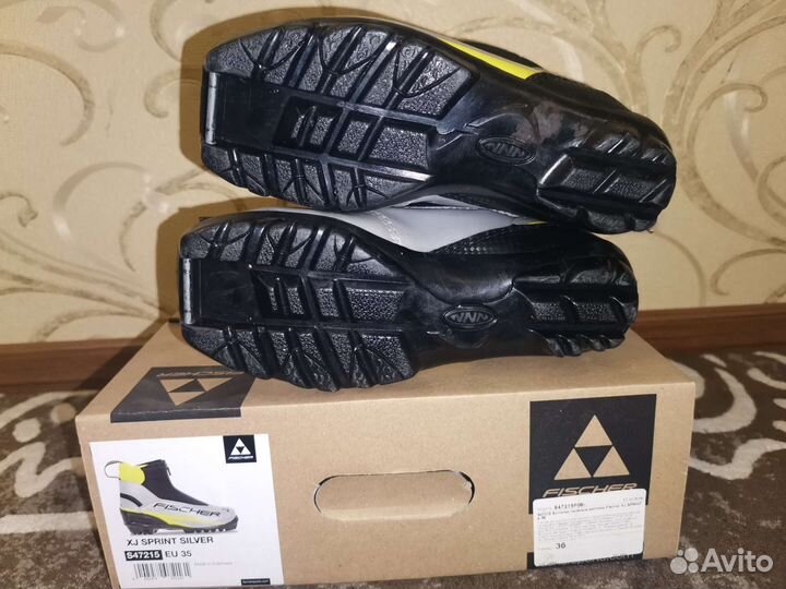 Лыжные ботинки fischer xj sprint детские р. EU 35