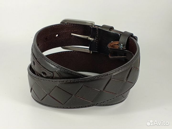 Ремень мужской женский натуральная кожа унисекс