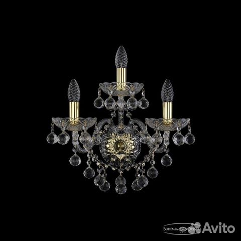 Bohemia Ivele Crystal 1409B/2+1/160/XL G 1409 бра