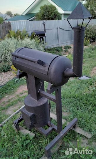 Мангал-коптильня