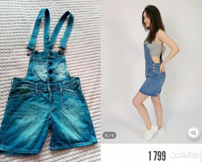 Джинсовая куртка Новая 42