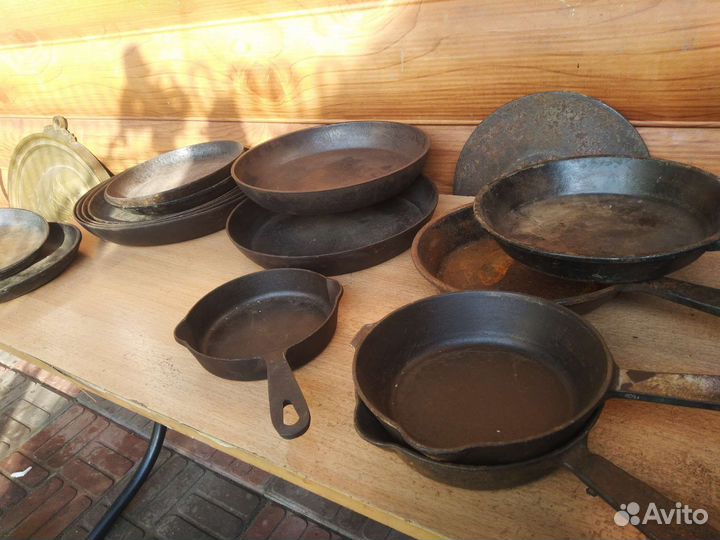 Чугунная сковорода СССР