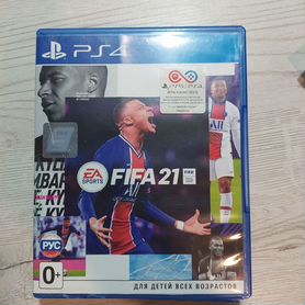 Диск fifa 21 ps4