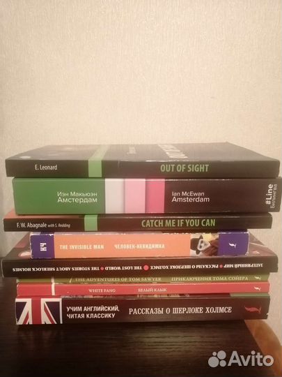 Книги на английском, разные уровни