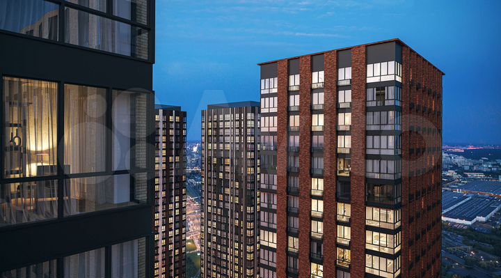 1-к. квартира, 37 м², 27/29 эт.