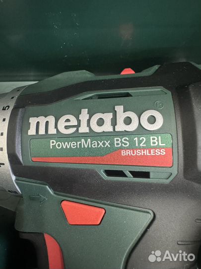 Акк. дрель-шуруповерт Metabo power maxx BS 12 BL