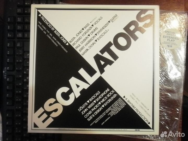 Escalators ex-Тalking heads Jerry Harrison 4 песни