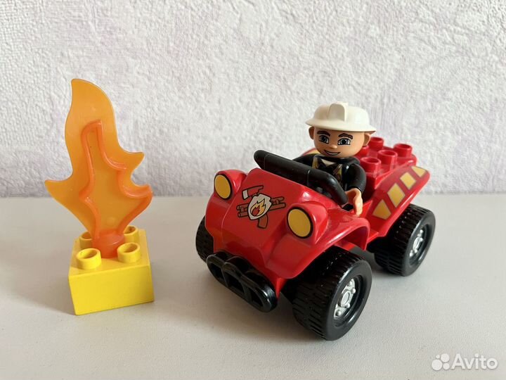 Лего Дупло Пожарная станция 6168, 5603