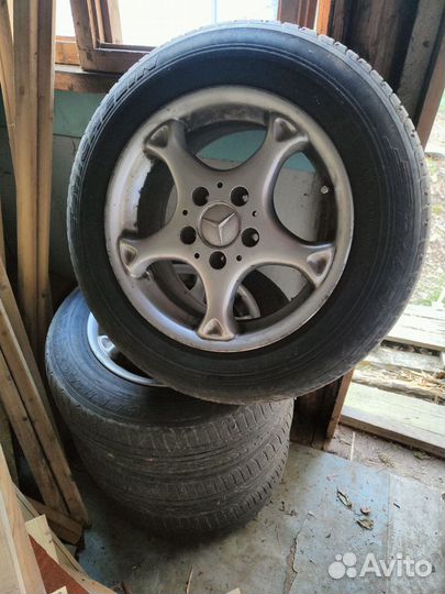 Колеса на Mercedes R15