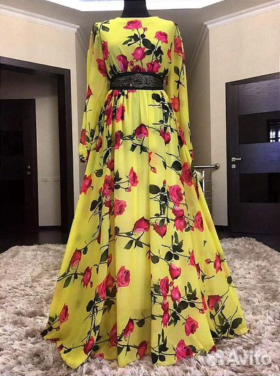 Вечернее платье 42 44 46 шифон новое