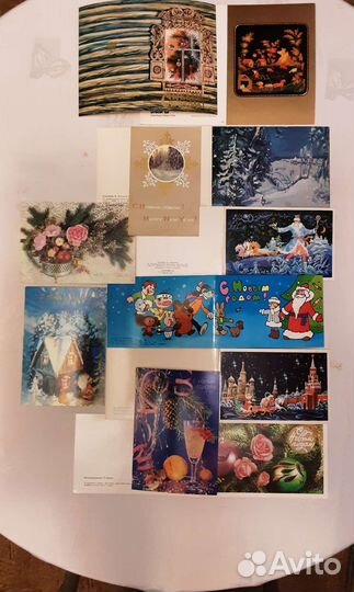 Новогодние советские открытки
