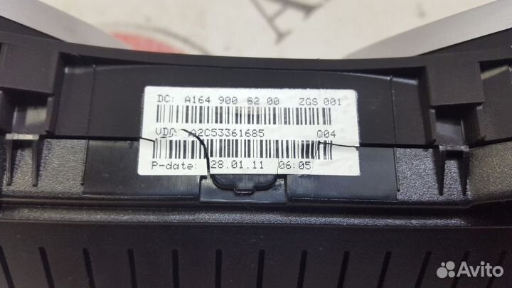 Приборная панель на Mercedes-Benz X164 W251