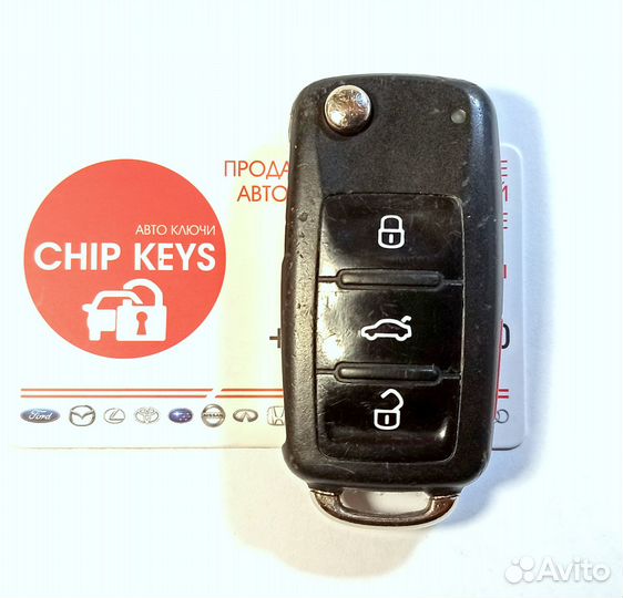 Ключ зажигания Volkswagen Passat / 5K0837202AE