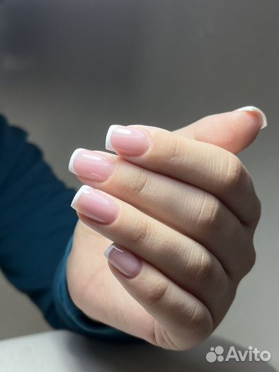 Маникюр наращивание