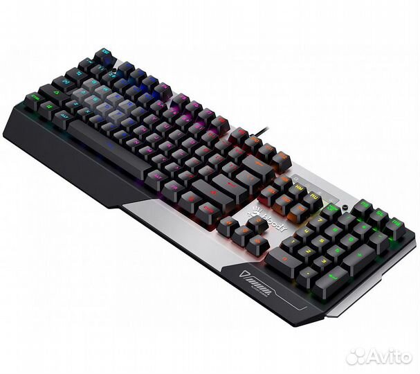 Механическая клавиатура A4Tech Bloody B865R, серый