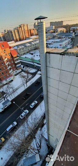 Уборка снека с крыши