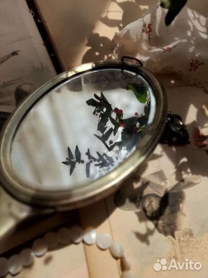 Зеркало ручное дамское
