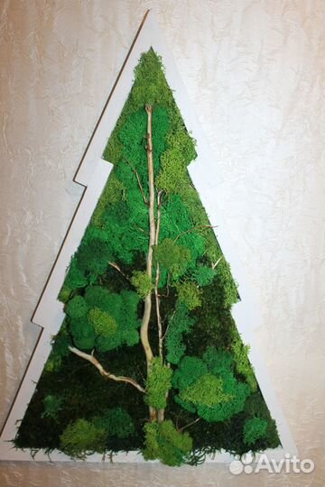 Эко панно из стабилизированного мха