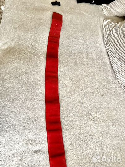 Замшевый и кожаный пояса